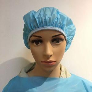 Dental Nursing Scrub Mob Mop Work Personal Protective SMS PE PP Disposable Medical Surgical Non-Woven Head Cover Bouffant Snood Hood Caps