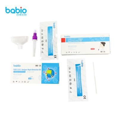 Antigen Test Medical Diagnostic Swab/Salive Antigen Rapid Test for 25 Persons or Self-Test 1person Rat Antigen Rak Test From The Manufacturer