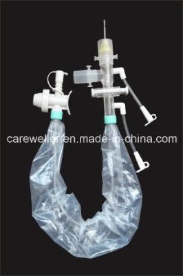 Disposable Medical Closed Suction Catheter with Guide