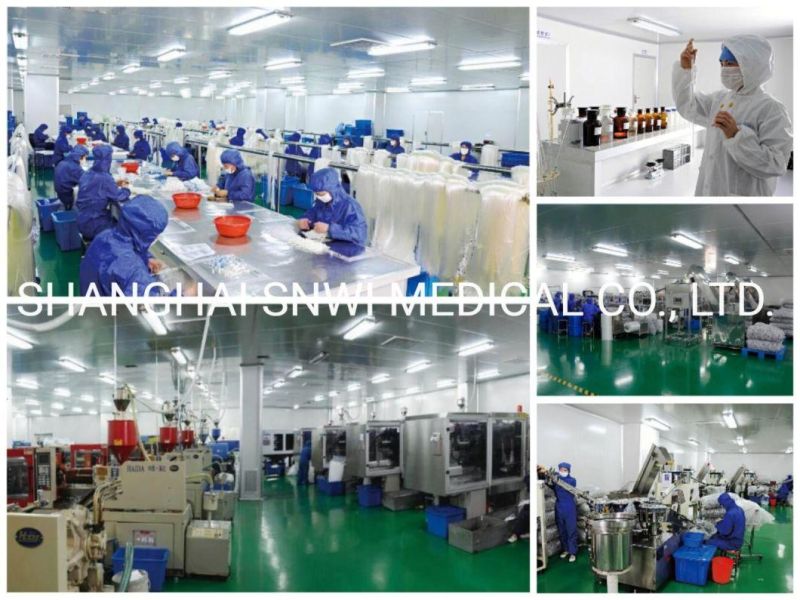 CE ISO Certification Medical Equipment IV Disposable Infusion Giving Set with Needle Luer Slip Lock