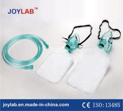 Medical Disposable Oxygen Mask with Reservoir Bag