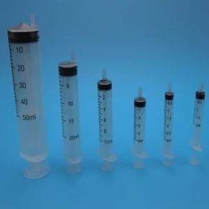 Medical Sterile Three Parts Syringe with Needle
