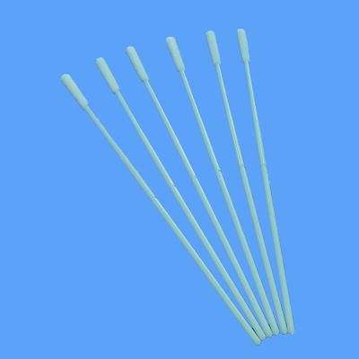 Jr654 China Manufacturer Throat Sample Collection Medical Flock Swab with High Quality