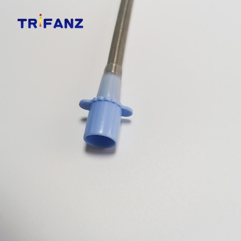 Hot Sale Disposable Silicone Endotracheal Tube Ett Reinforced Uncuffed Factory