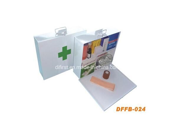 Steel Metal Medical First Aid Box Kit with Logo Printing