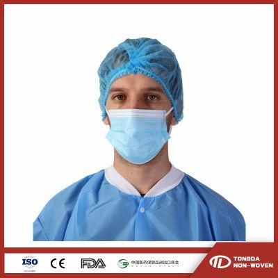 Medical Hot Selling ASTM Level Dust 3ply Nonwoven Fabric Disposable Medical Face Mask