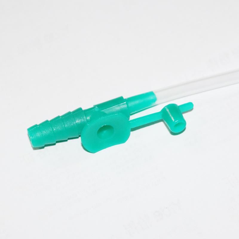 Size 6, 8, 10, 12, 14, 16 Sputum Suction Catheters Tube with Non-Toxic PVC Material