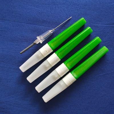 Disposable Medical Sterile Transparent Visable Flash Back Vacuum Blood Collection Needles, Multiple Sample Pen Type 21g