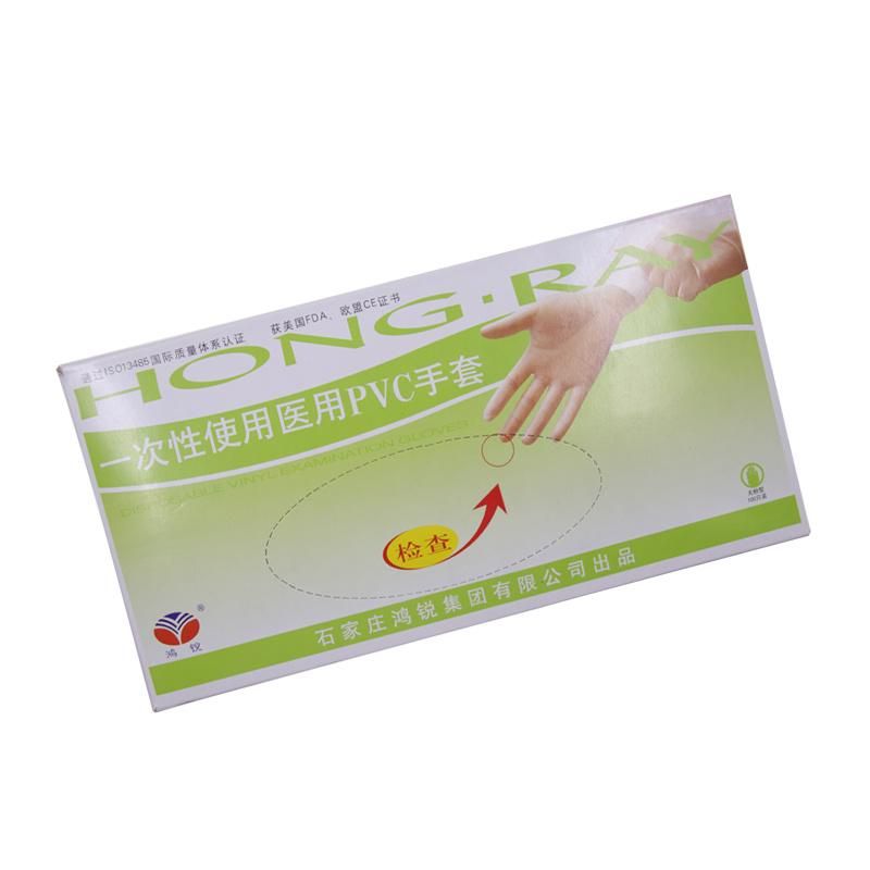 Ce FDA Disposable Exam PVC Medical Gloves