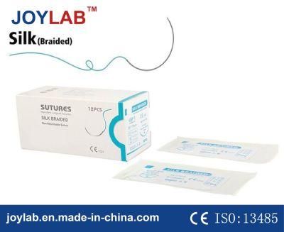 Non-Absorbable Suture Silk Braided