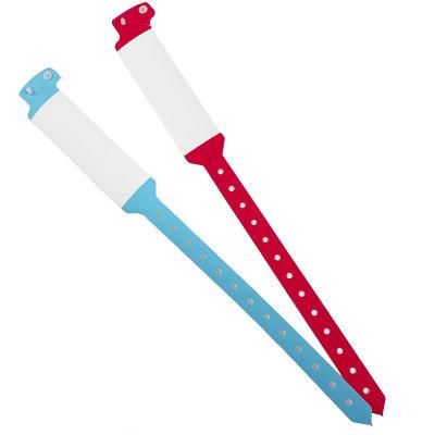 Customized Medical ID Wide-Face Wristband for Hospital