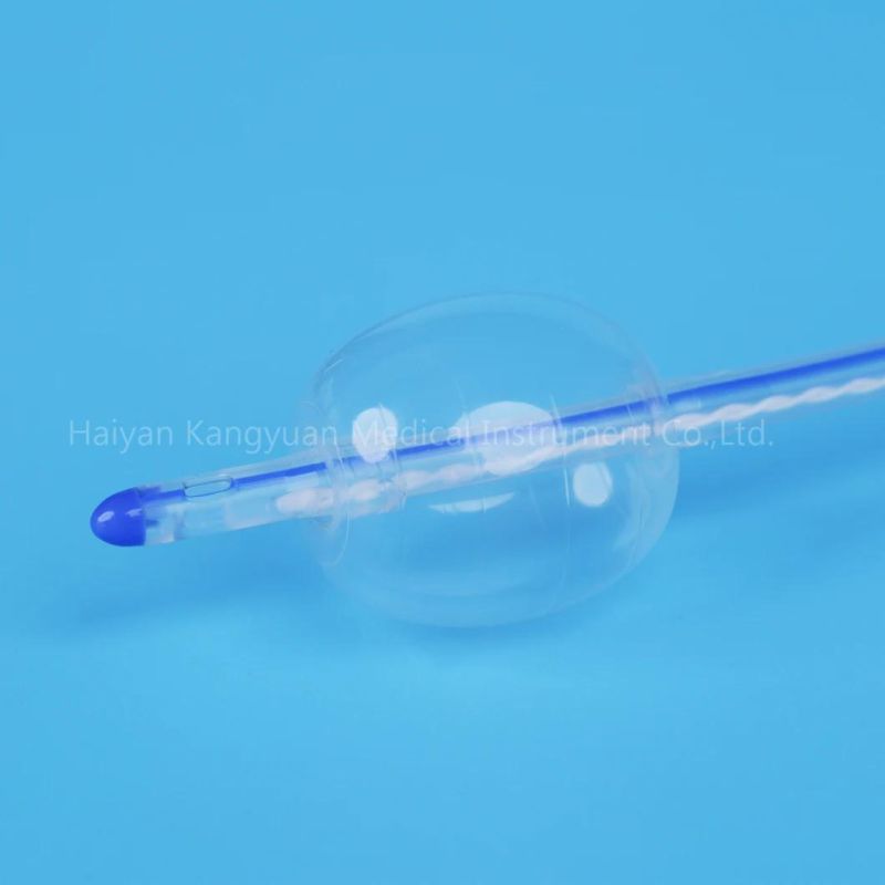 Temperature Sensing China Factory Silicone Foley Catheter with Temperature Sensor Probe Round Tipped for Temperature Measurement