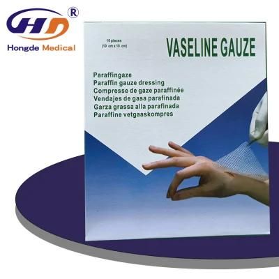 HD526 Paraffin Gauze Vaseline Gauze Sterile Compress Gauze