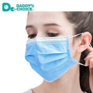 Quick Delivery Maschera Earloop Waterproof Melt Blown Three-Layer Sterile Masks Disposable Surgical Face Masks