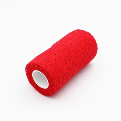 Colorful Medical Sport Self-Adhesive Cohesive Bandage Without Latex