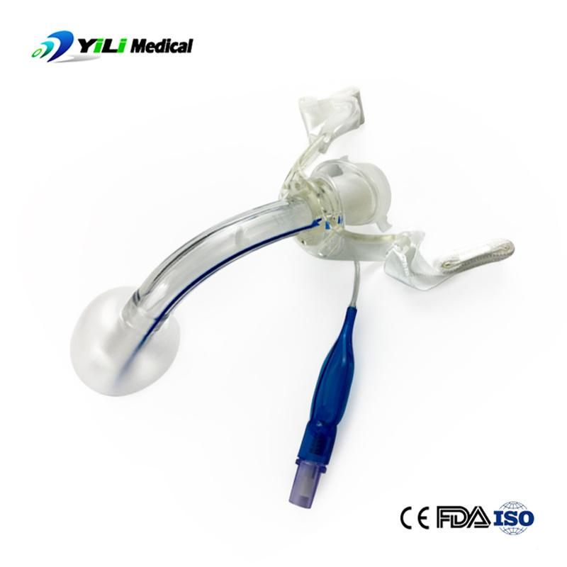 Medical Instrument Disposable PVC Cuffed Reinforced Tracheostomy Tube