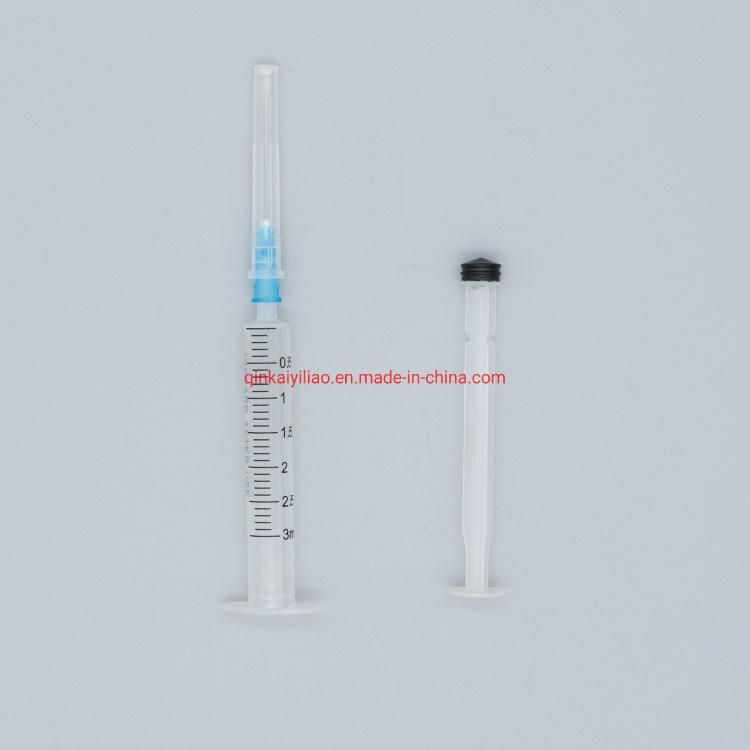 FDA 510K Registered Quality Disposable Syringe with Needle