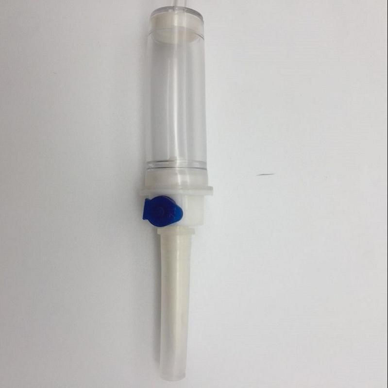Hospital Equipment IV Disposable Infusion Giving Set with Needle Luer Slip Lock Medical Equipment