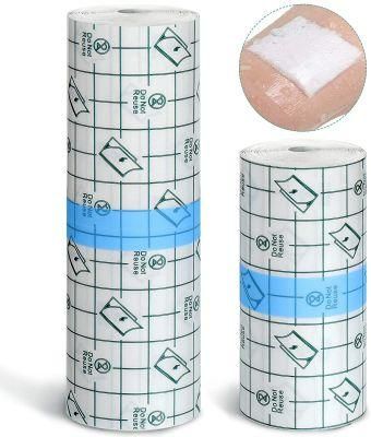 50 Pieces Shower Waterproof Patch Transparent Stretch Adhesive Bandage Waterproof Clear Adhesive Bandages Tattoo Protective