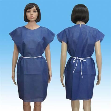 Protective Gown Worn by Patients
