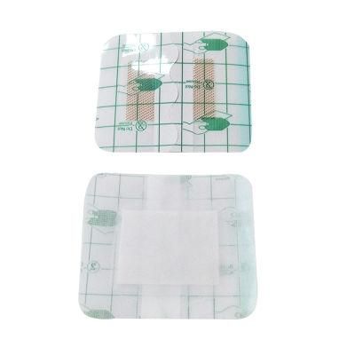 PU Film Wound Care Dressing with Non-Woven Absorbent Pad