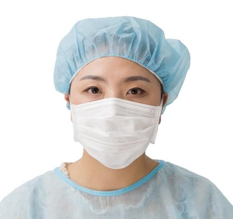 Customized High-Quality En14683 Disposable 3 Ply 4 Fold Double Nose Bar Face Mask