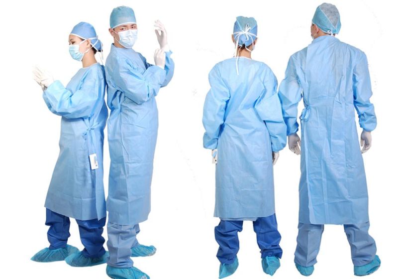 SMS Hospital Surgical Clothes, Surgical Gowns, Hospital Gowns with Eo-Sterile