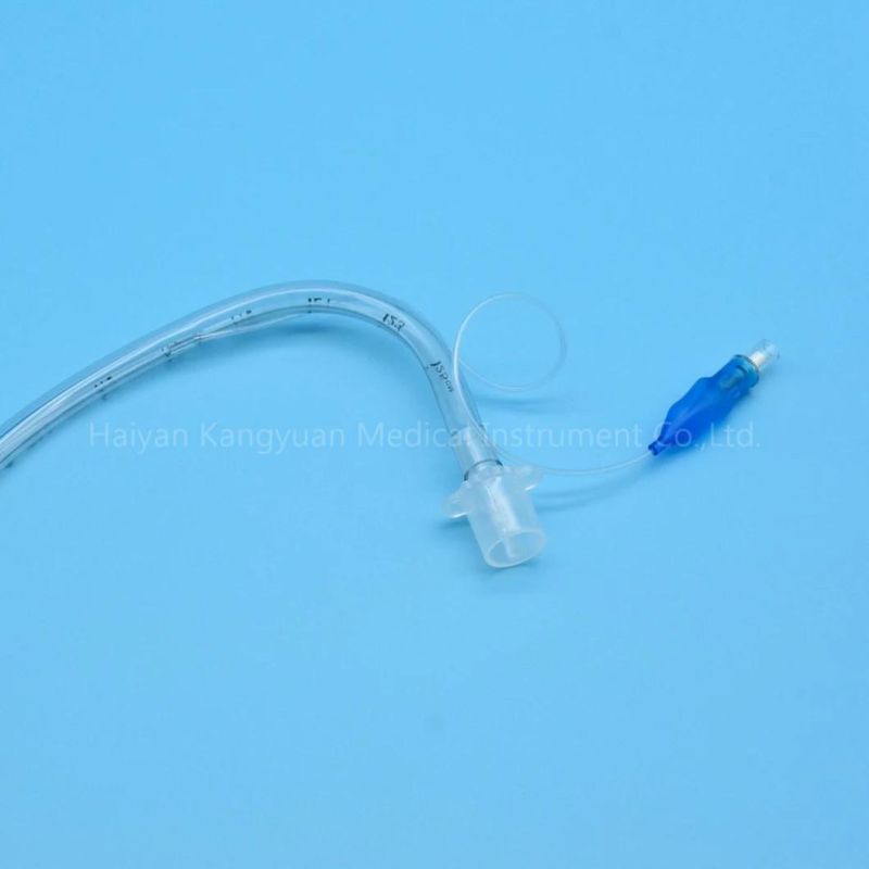 Cuffed or Uncuffed Oral Preformed (RAE) PVC Endotracheal Tube for Single Use