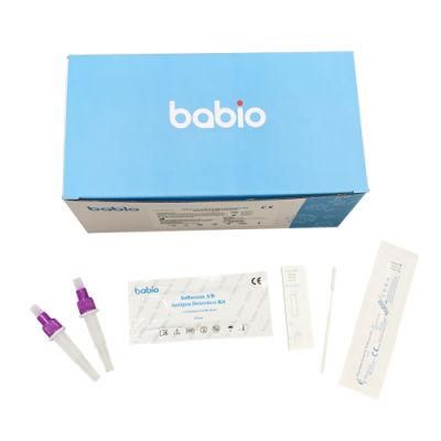 Babio CE Certified Medical Influenza a/B Antigen Detection Kit Flu