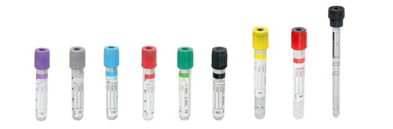 Red Top Vacuum Blood Collection Plain Tube Non PRO-Coagulation Tube with CE