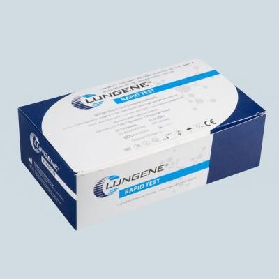 Lungene Antibody Blood Test Anti Body Diagnostic Rapid One Step Cassette Test Kit with CE