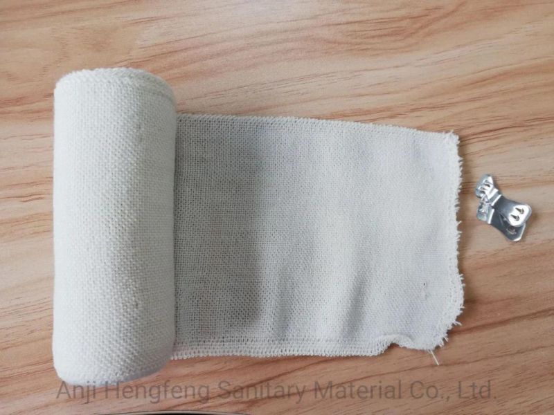 Hospital Surgical Consumable Elastic Plain Bandage Can Custom Specifications