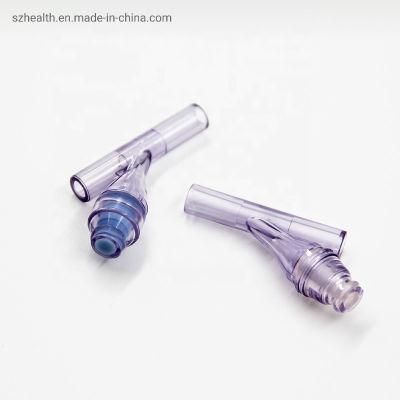 Positive Pressure Needle Free Joint Valve, Y Shape Infusion Needleless Joint Connector