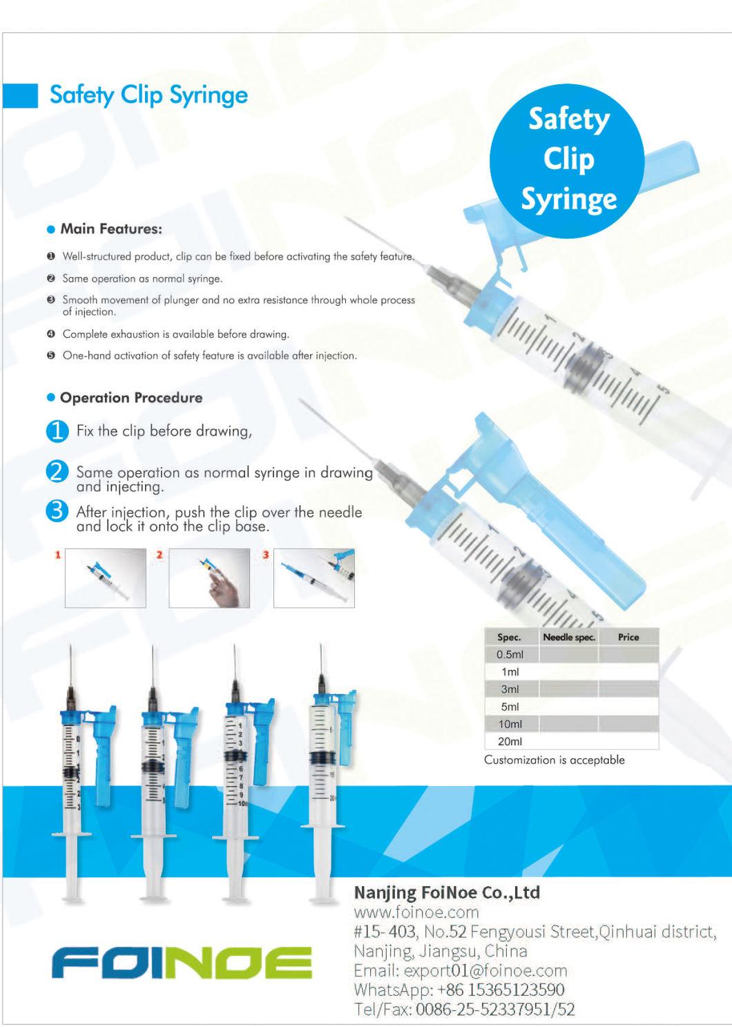 1ml 0.3ml 0.5ml Plastic Disposable Medical Injection Insulin Syringe with Needles Manufacturers