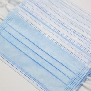 High Quality Disposable 3 Layer Non Woven Medical Mask with Elastic Ear Loop