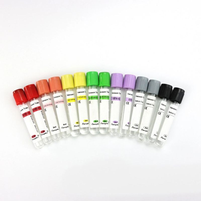 Siny Manufactur Purple Cap Pet Vacuum Blood Collection Tube (EDTA) 13*75mm 2ml