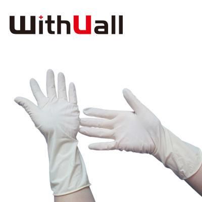 Withuall Brilliant Penetration Resistance Powdered Latex Surgical Gloves