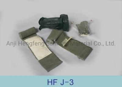 First Aid Dressing Elastic Emergency with Double Pad Bandage CE/FDA Approved