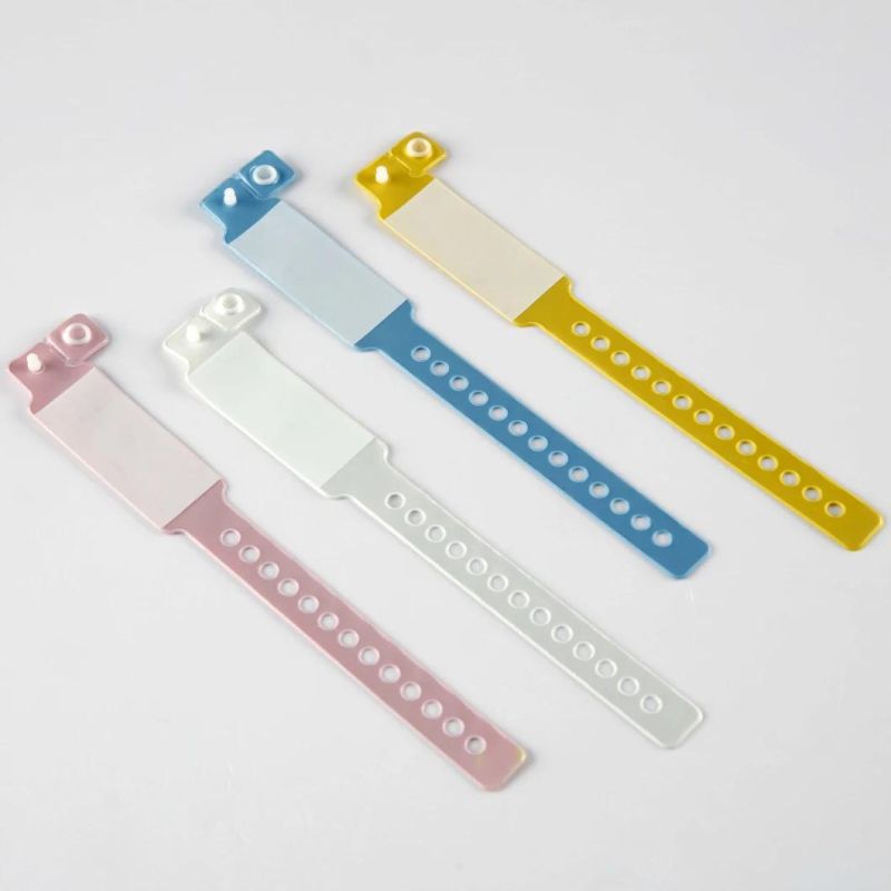One Time Uesed Medical Written on Waterproof ID Bracelet for Baby