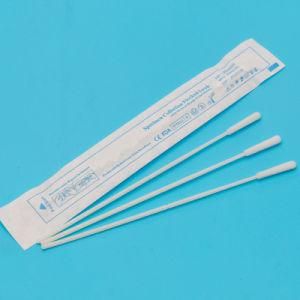 Hot Selling Disposable Independent Packaging Nylon Flocked Sampling Swab for DNA Specimen Collection