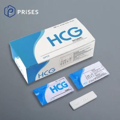 HCG Pregnancy Test Cassette 2.5mm Quick HCG Pregnacy Test