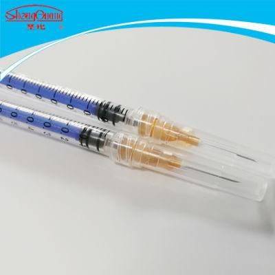 2 or 3 Parts Medical Disposable Sterile Injection Plastic Syringe, Insulin Syringe, 1ml Syringe
