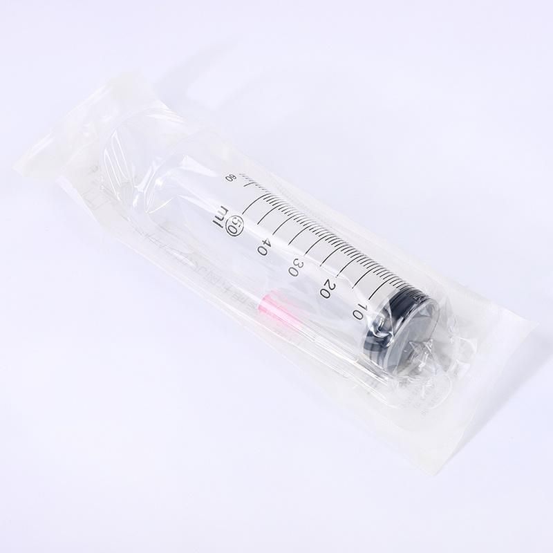 Wholesale Factory Hospital Irrigation Disposable 50ml Feeding Syringes
