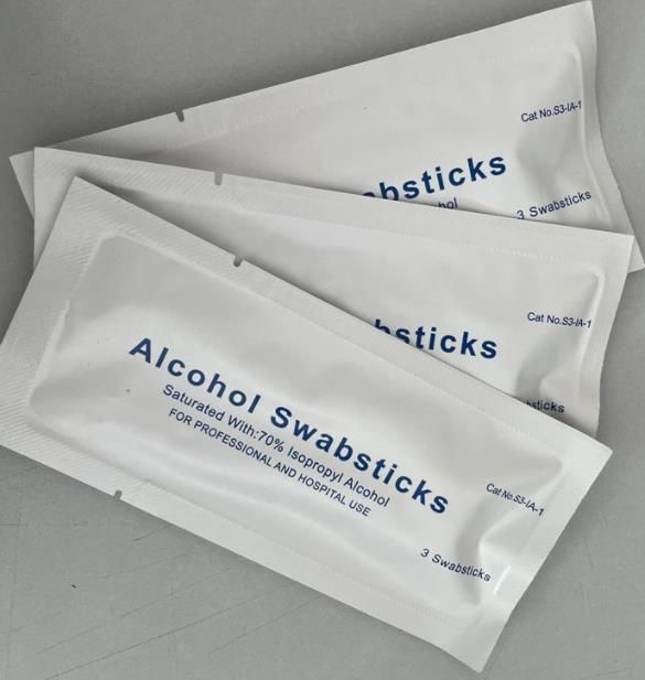 Disposable Medical Isopropyl Alcohol Swabstick for Cleaning and Disinfection Use