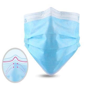 Adult Custom Perfect Dust Mouth Face Mask 3 Ply Disposable Face Mask for Medical