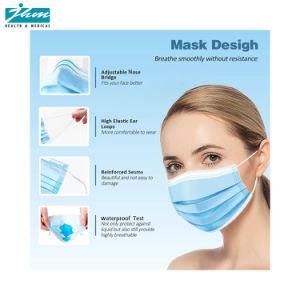 Wholesale 3ply Non Woven Mask Medical Mask Earloop Cheap