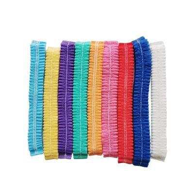 Best Quality Disposable Double Elastic Band for Bouffant Cap 3mm 4mm 5mm 6mm Double Hair Net for Hospital Salon SPA Catering