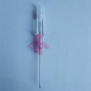 Factory Supply Medical Instrument IV Cannula with with Small Wings Hospitals Port Wings