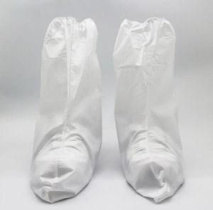 Free Ship Portable Nonwoven Disposable Shoe &amp; Boot Covers Waterproof Shoe Covers Outdoor Protective Non-Woven Shoe Covers
