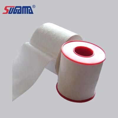 White Color Zinc Oxide Adhesive Plaster with Plastic Cover